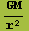 GM/r^2