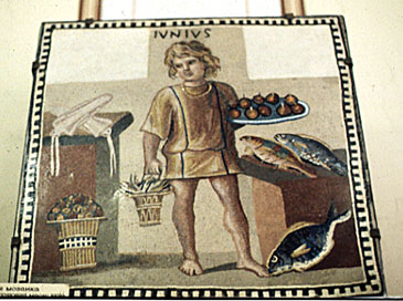 slave boy in kitchen