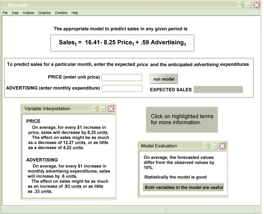 Results with Decision Support
