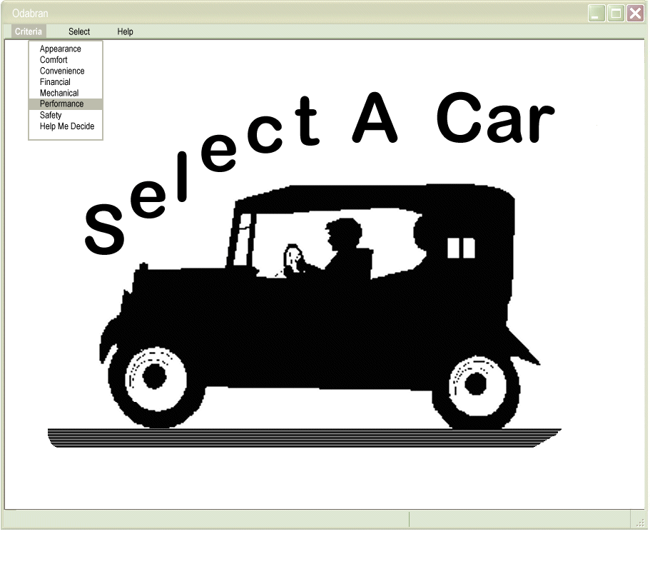 Assistance for Defining Criteria