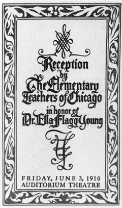 reception sign
