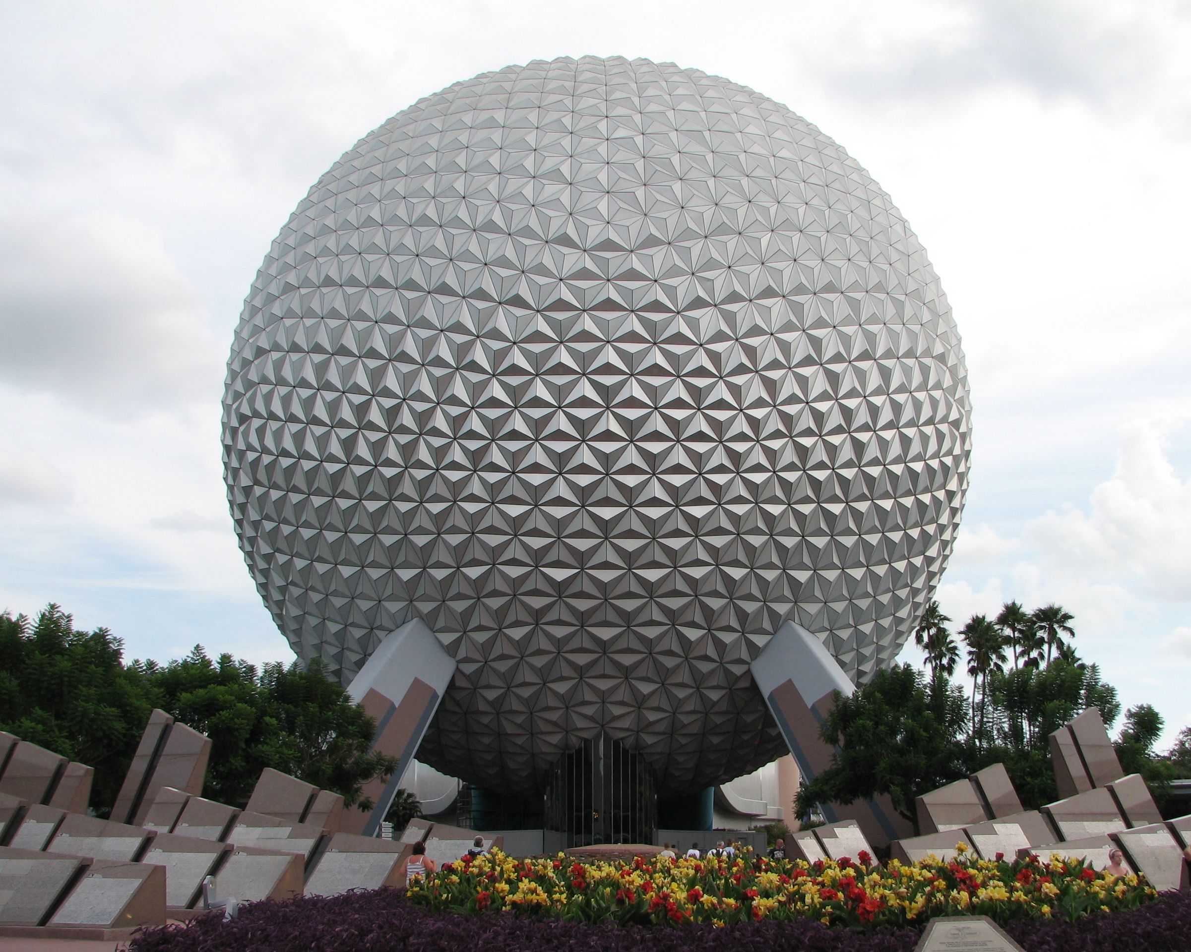 spaceship earth at disney's epcot center