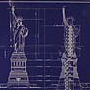 Statue of Liberty Blueprint
