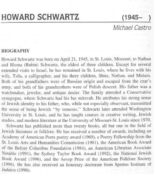 Contemporary Jewish-American Dramatists and Poets
