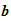 $\QTR{bs}{b}$