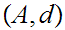 $\QTR{Large}{(A,d)}$