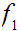 $\QTR{Large}{f}_{1}$