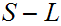 $\QTR{Large}{S-L}$