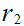 $\QTR{Large}{r}_{2}$