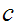 $\QTR{Large}{c}$