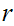 $\QTR{Large}{r}$