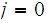 $\QTR{Large}{j=0}$
