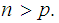 $\QTR{Large}{n>p.}$