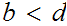 $\QTR{Large}{b<d}$