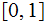 $\QTR{Large}{[0,1]}$