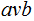 $\QTR{Large}{avb}$