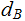 $\QTR{Large}{d_{B}}$