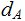 $\QTR{Large}{d_{A}}$