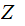 $\QTR{Large}{Z\ \ }$