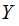 $\QTR{Large}{Y\ }$