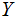 $\QTR{Large}{Y}\ $