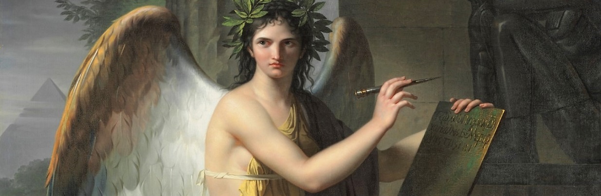 Art depicting Cilo, the Muse of History